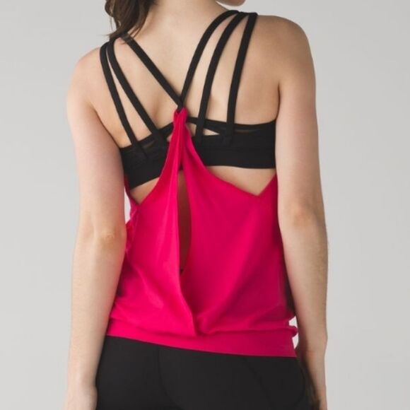 Lululemon Nouveau Limits Tank - Boom Juice/Black - Picture 1 of 10